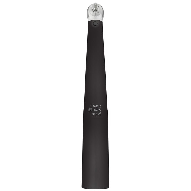 Turbina Dental BA Ultimate 688 NSK con cabezal mini, luz de fibra óptica, y acero inoxidable. Turbina Dental BA Ultimate 688 NSK con cabezal mini, luz de fibra óptica, y acero inoxidable.